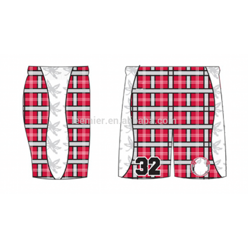 2015 Fashion design custom made men's lacrosse shorts